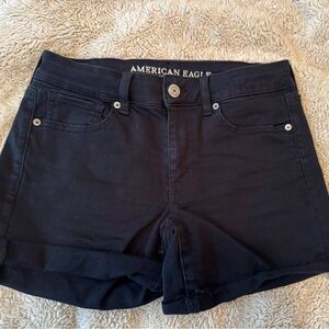 American Eagle Outfitters Dark Denim Shorts